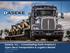 Daseke, Inc. Consolidating North America s Open Deck Transportation & Logistics Market Investor Presentation May 31, 2017