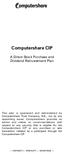 Computershare CIP. A Direct Stock Purchase and Dividend Reinvestment Plan