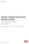 Global Institutional Annuity Market Update