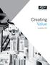 Creating Value. Annual Report 2015