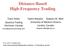 Distance-Based High-Frequency Trading
