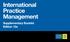 International Practice Management. Supplementary Booklet Edition 12a