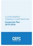 CLEAN ENERGY FINANCE CORPORATION Corporate Plan 2015 / 2016