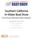 Southern California In-Water Boat Show Furniture Rental Information