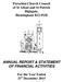 Parochial Church Council of St Alban and St Patrick Highgate, Birmingham B12 0YH ANNUAL REPORT & STATEMENT OF FINANCIAL ACTIVITIES