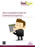 Your Complete Guide to Contractor Expenses