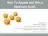 How To Appeal and Win a Medicare Audit
