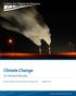 Climate Change. An Unfunded Mandate. By Fran Sussman, Cathleen Kelly, and Kate Gordon October 2013