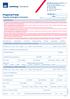 Proposal Form Hospital & Surgical Insurance