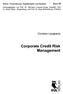 Christian Langkamp. Corporate Credit Risk. Management