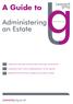 A Guide to Administering an Estate