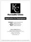 Kernodle Clinic. Application for Employment