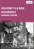 Solvency II & Risk assurance
