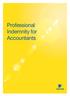 Professional Indemnity for Accountants