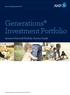 Generations Investment Portfolio