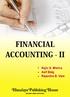 Financial Accounting - II
