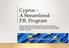 Cyprus A Streamlined P.R. Program