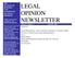LEGAL OPINION NEWSLETTER Volume 5 Number 3 September 2006