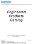 Engineered Products Catalog