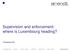 Supervision and enforcement: where is Luxembourg heading? 15 November 2016