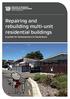 Repairing and rebuilding multi-unit residential buildings. A guide for homeowners in Canterbury
