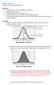 Mini-Lecture 7.1 Properties of the Normal Distribution
