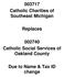Catholic Charities of Southeast Michigan. Replaces Catholic Social Services of Oakland County. Due to Name & Tax ID change
