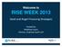 Welcome to RISE WEEK 2013