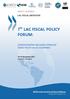 7 th LAC FISCAL POLICY FORUM: