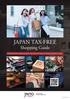 JAPAN TAX-FREE. Shopping Guide. Understand the tax exemption program, shop smartly and enjoy your shopping experience in Japan. Japan.