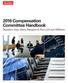 2016 Compensation Committee Handbook. Skadden, Arps, Slate, Meagher & Flom LLP and Affiliates