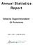 Annual Statistics Report. Alberta Superintendent Of Pensions