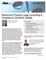 Retirement Practice Legal Consulting & Compliance Quarterly Update