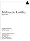 Multimedia Liability Insurance Policy