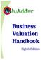 ValuAdder. Business Valuation Handbook. Eighth Edition