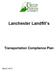 Lanchester Landfill s. Transportation Compliance Plan