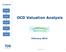 OCD Valuation Analysis