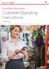 Customer Operating Instructions (2017)