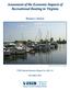 Assessment of the Economic Impacts of Recreational Boating in Virginia