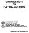 GUIDANCE NOTE ON FATCA and CRS