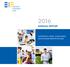 ANNUAL REPORT. SUPPORTING SMART, SUSTAINABLE AND INCLUSIVE GROWTH FOR SMEs