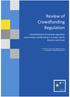 Review of Crowdfunding Regulation