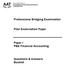 Professional Bridging Examination. Paper I PBE Financial Accounting