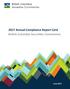 2017 Annual Compliance Report Card British Columbia Securities Commission