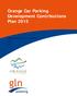 Orange Car Parking Development Contributions Plan 2015