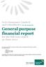 General purpose financial report for the full year ended 30 June 2012