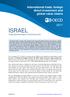 ISRAEL TRADE AND INVESTMENT STATISTICAL NOTE