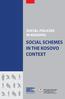 SOCIAL SCHEMES AND THEIR CONFORMITY WITH THE KOSOVO REALITY