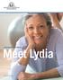 A RETIREMENT JOURNEY Meet Lydia