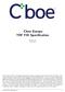 Cboe Europe TRF FIX Specification